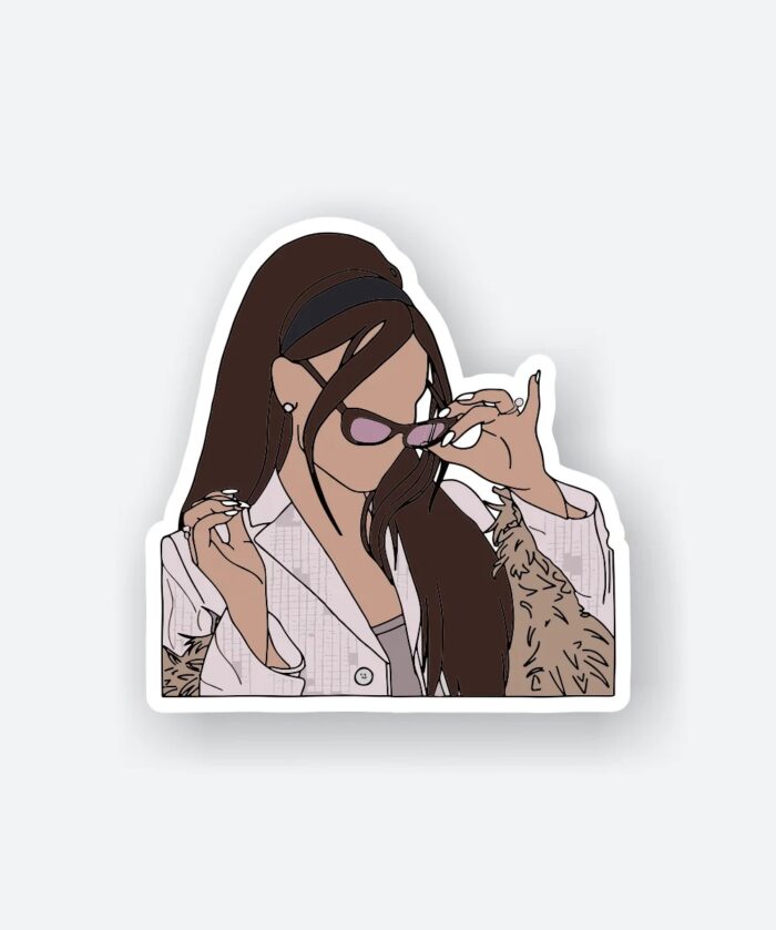 Ariana Grande Stuck With You Sticker