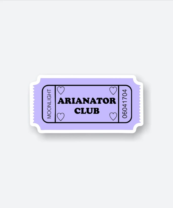 Arianator Club Sticker