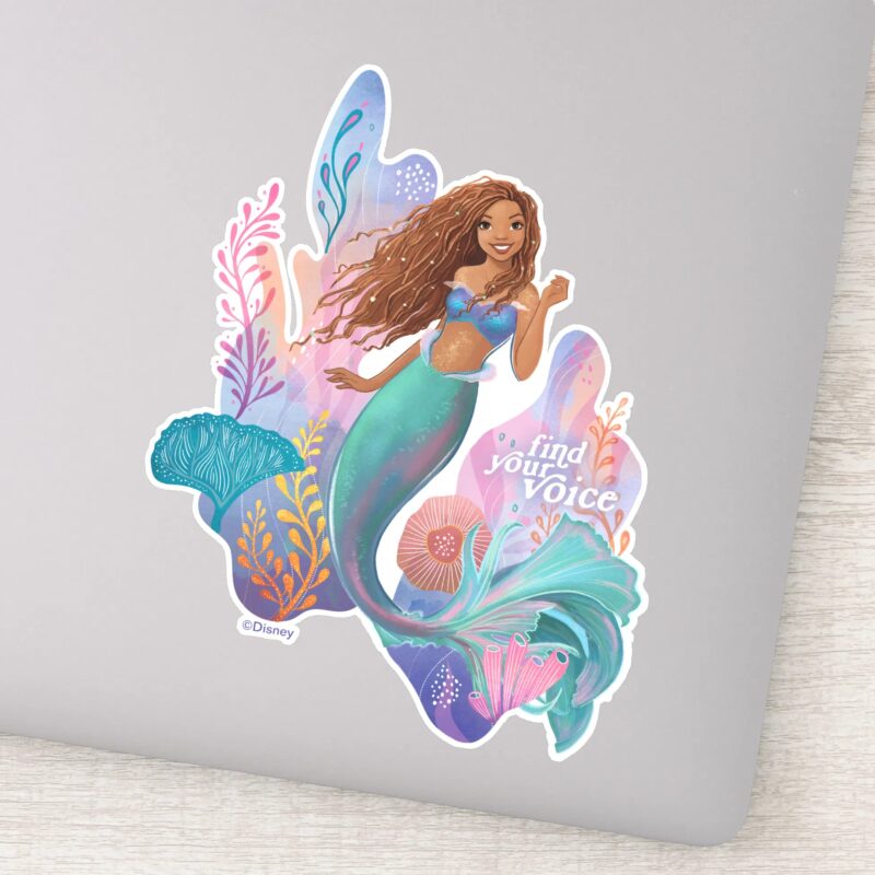 Ariel Find Your Voice Sticker