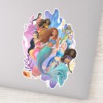 Ariel And Her Family Sticker