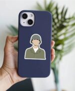 Army Steve Sticker