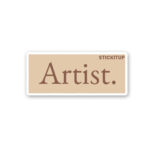 Artist Sticker
