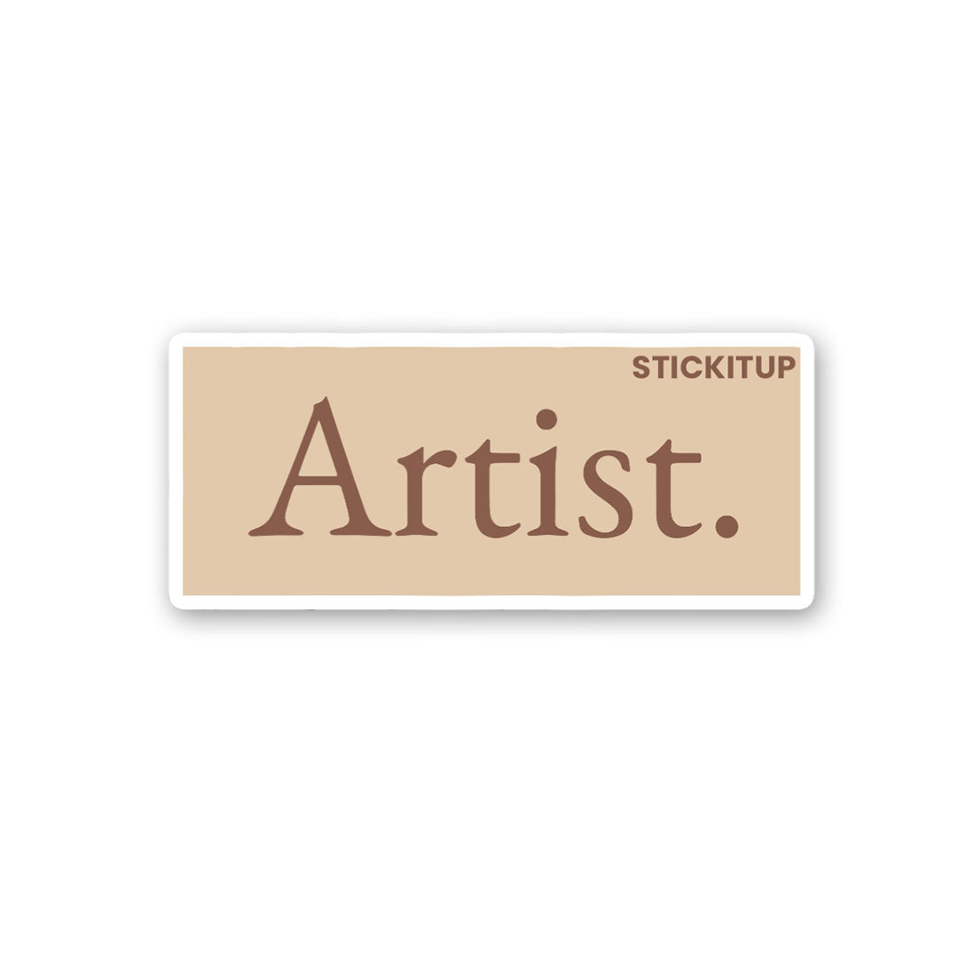 Artist Sticker
