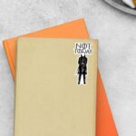 Arya Stark Not Today TV Shows Stickers