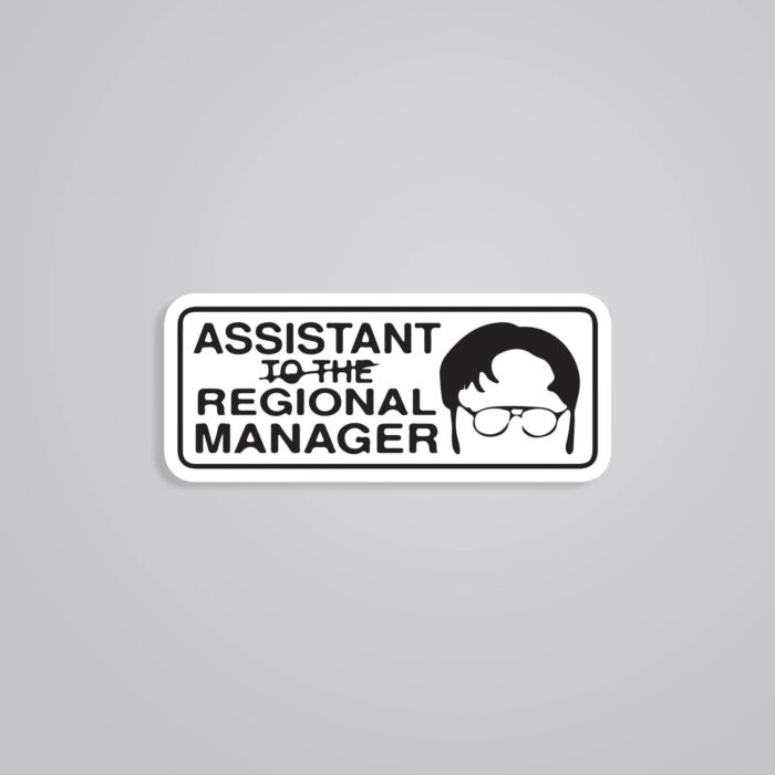 Assistant Regional Manager TV Shows Stickers