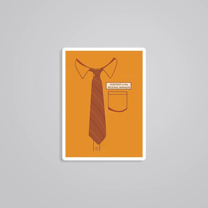 Assistant To The Regional Manager TV Shows Stickers