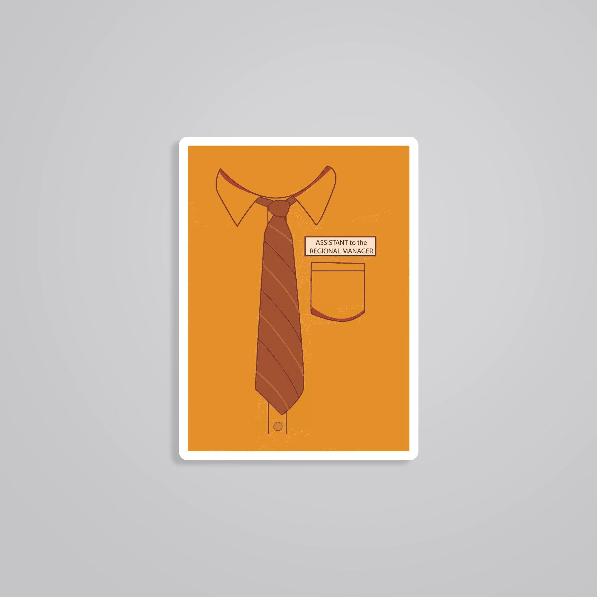 Assistant To The Regional Manager TV Shows Stickers