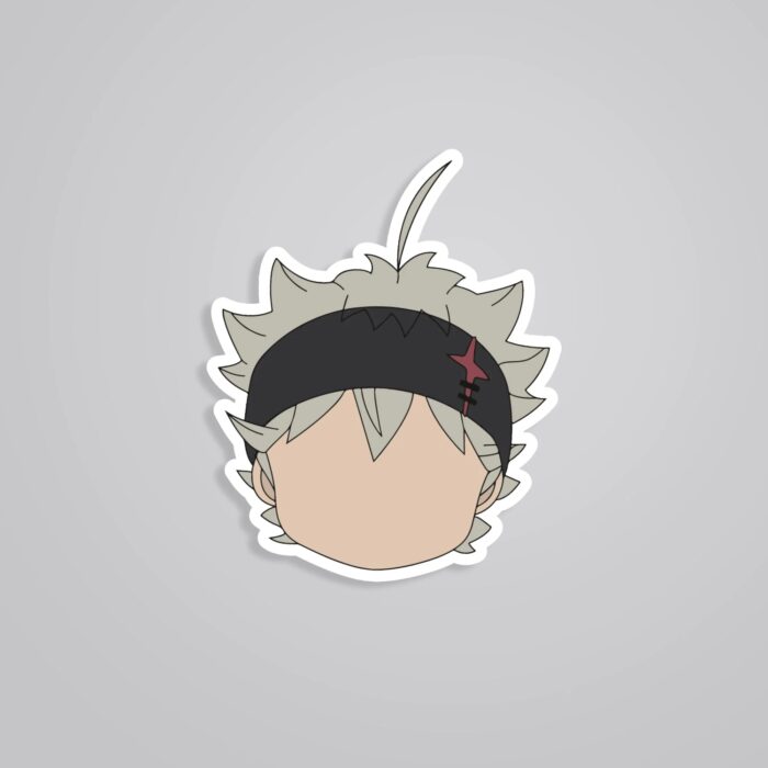 Asta Minimalist Anime Stickers