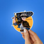 Asta The Warrior Sticker