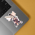Asta And Yuno Back To Back Anime Stickers