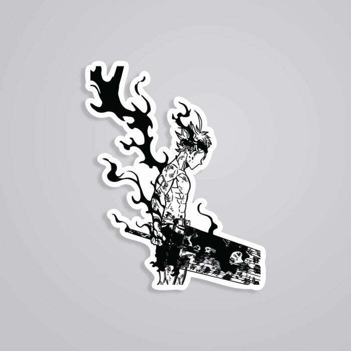 Asta With Anti Magic Aura Anime Stickers