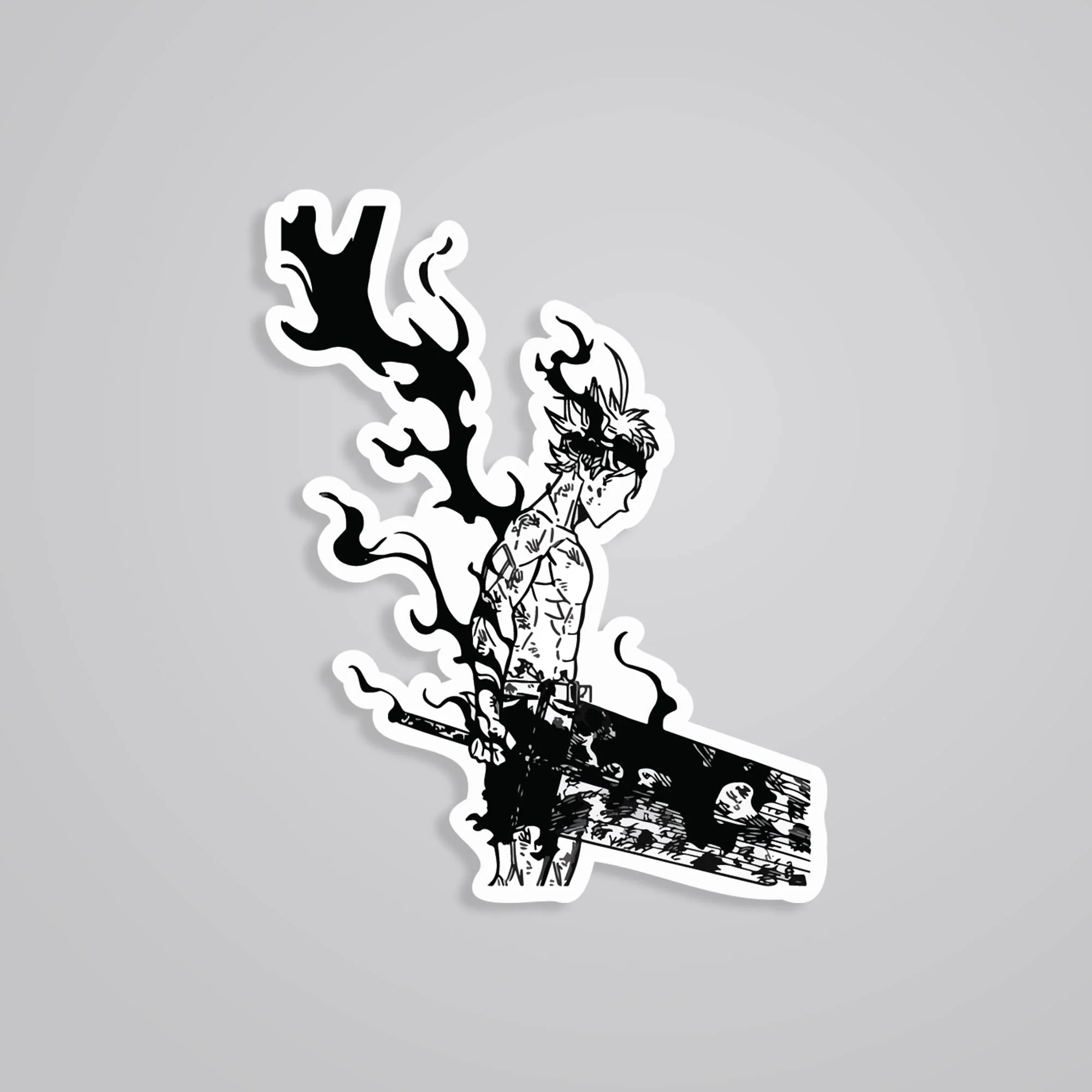 Asta With Anti Magic Aura Anime Stickers