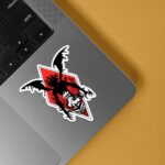 Asta With His Devil Shadow Anime Stickers