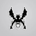 Astas Power Anime Stickers