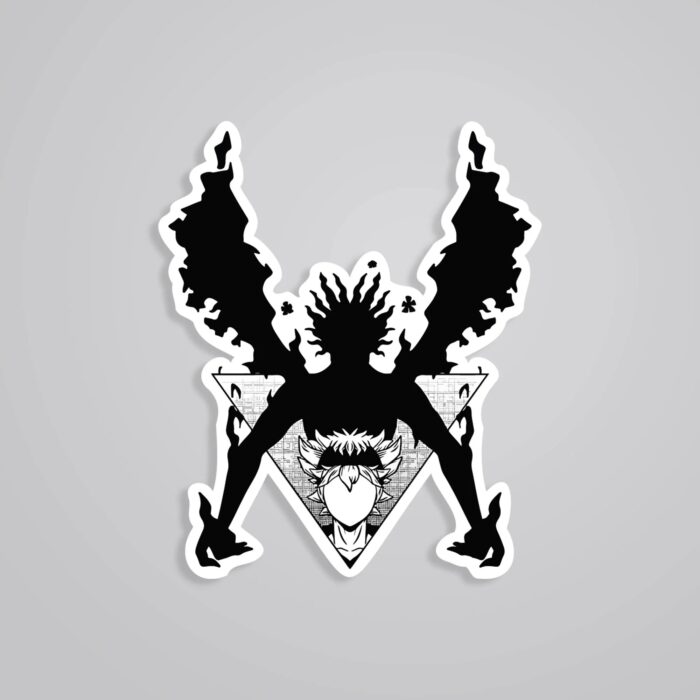 Astas Power Anime Stickers