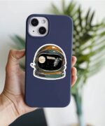 Astronaut Helmet Sticker