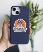 Astronaut Meditating Sticker