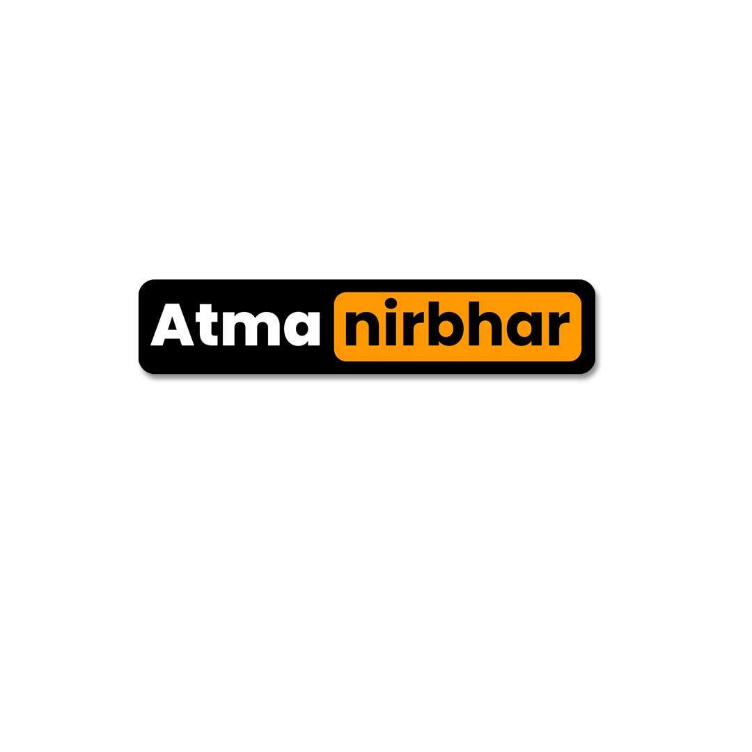 Atma Nirbhar Sticker