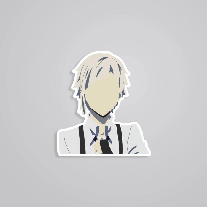 Atsushi Minimalist Anime Stickers