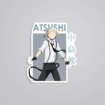 Atsushi Nakajima Rising Hero Anime Stickers