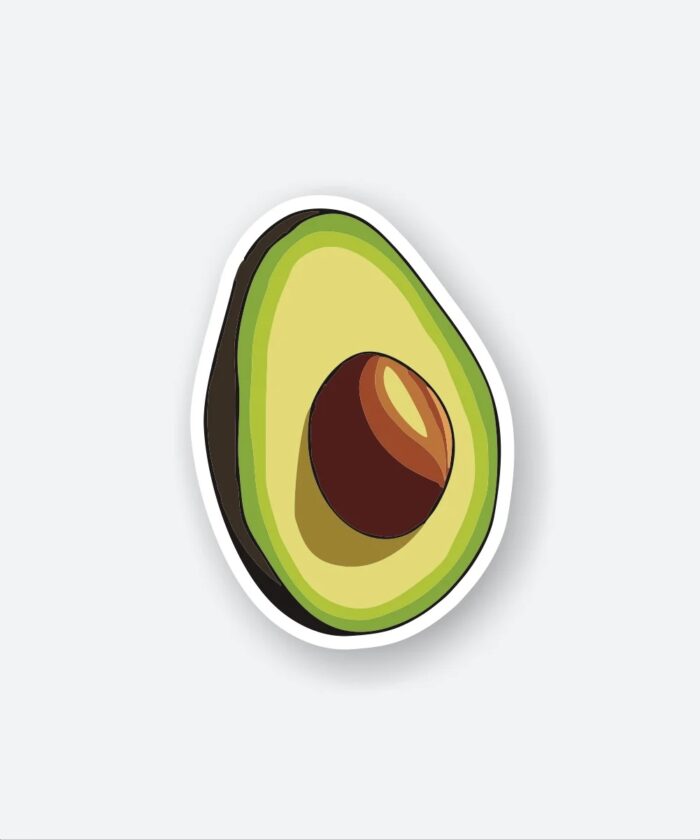 Avocado Sticker