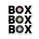 BOX BOX BOX Sticker