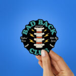Bad Back Club Sticker