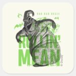 Bad Bad Oogie Rollin Mean Square Sticker