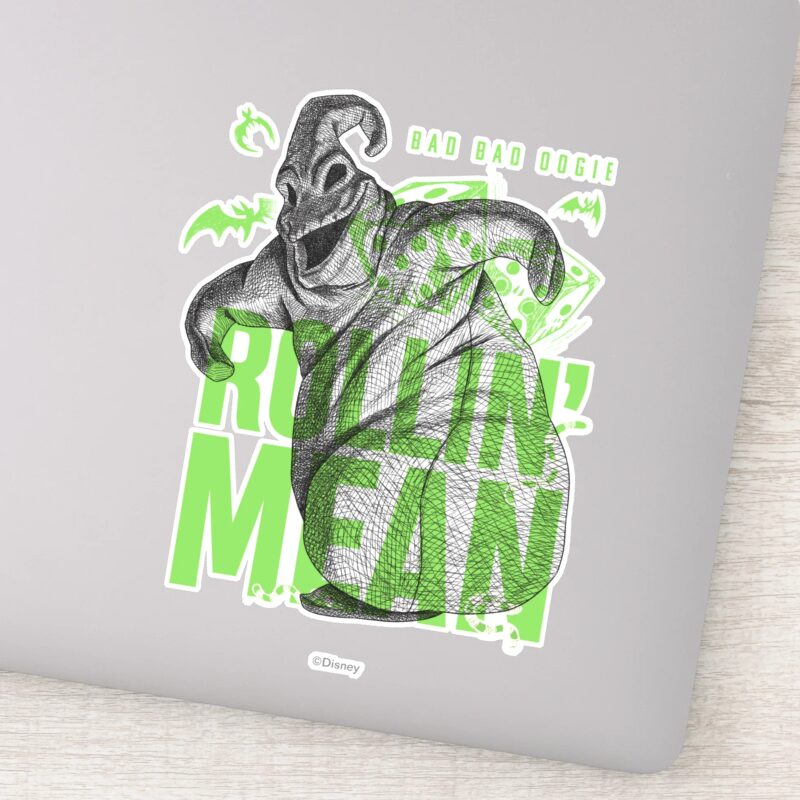 Bad Bad Oogie Rollin Mean Sticker