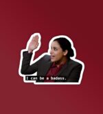 Badass Amy Brooklyn Nine Nine   Laptop   Mobile Stickers