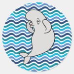 Bailey Im Lightheaded Classic Round Sticker