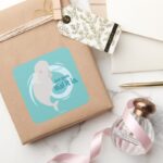 Bailey Just Gotta Dial It In Square Sticker