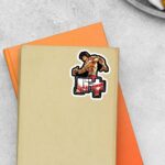 Baki Beast In Human Form Anime Stickers