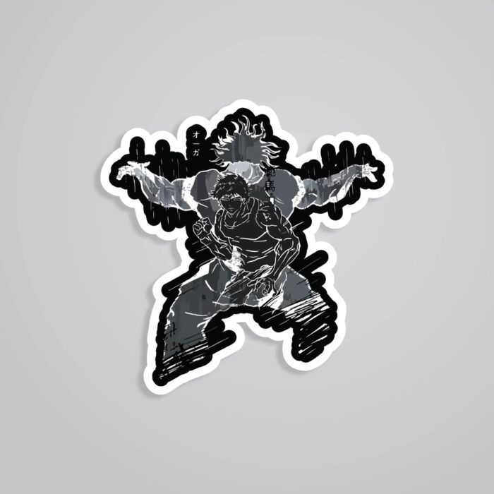 Baki Champion In The Dark Anime Stickers