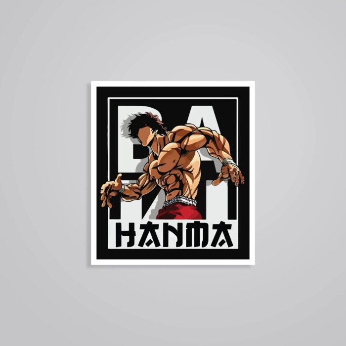 Baki Hanma Born To Fight Anime Stickers