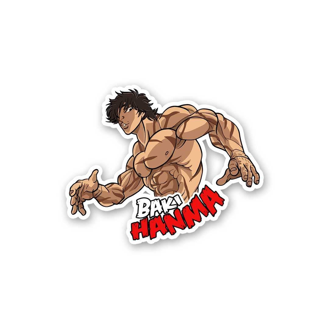 Baki Hanma Sticker Baki Hanma Sticker