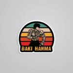 Baki Hanma Unstoppable Beast Anime Stickers