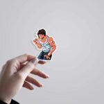 Baki Minimalist Anime Stickers