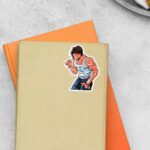 Baki Minimalist Anime Stickers