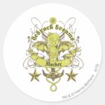 Bam Bam Bedrock Dreams Classic Round Sticker