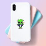 Baseball Player Alien Sticker