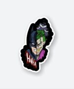 Batman Vs Joker Sticker