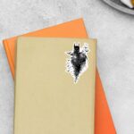 Batman In BW Movies Stickers