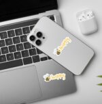 Be Happy Laptop Mobile Stickers