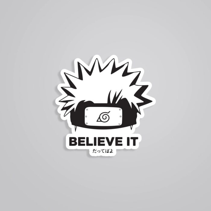 Believe It Anime Stickers