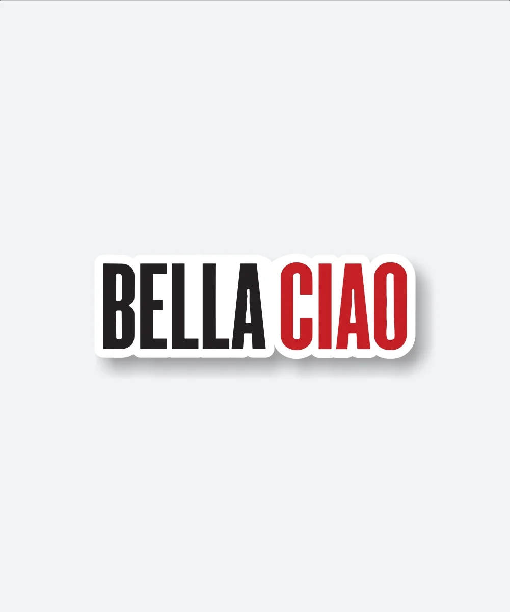 Bella Ciao Logo Sticker