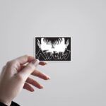 Berserk In Black Anime Stickers