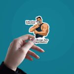 Big Biceps Are More Important Sticker