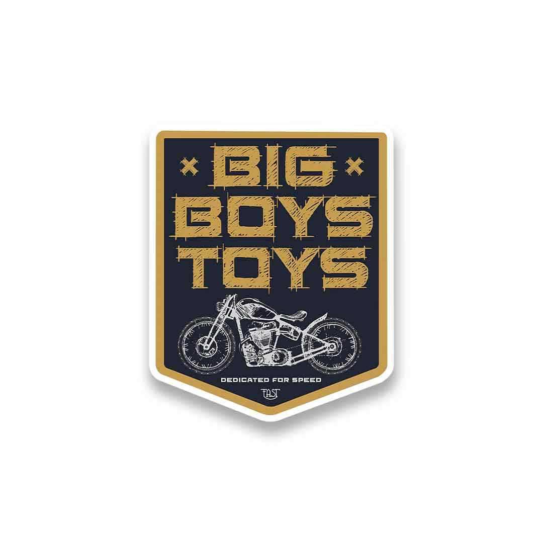Big Boys Toys Sticker