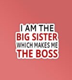 Big Sister   Laptop Mobile Stickers